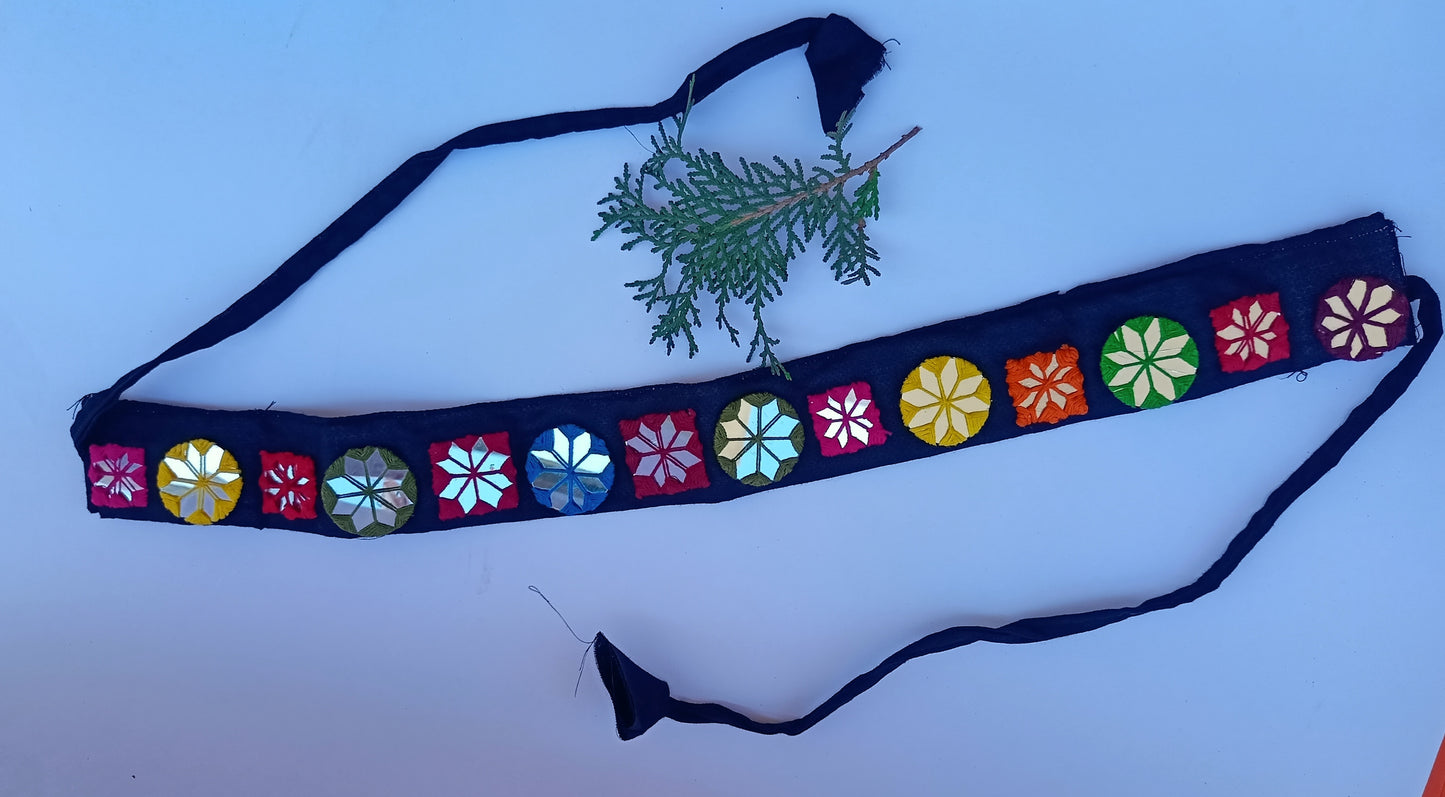 MULTICOLOUR NAVRATRI WAIST BELT