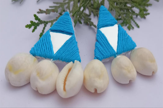 TRIANGLE MIRROR EARRINGS